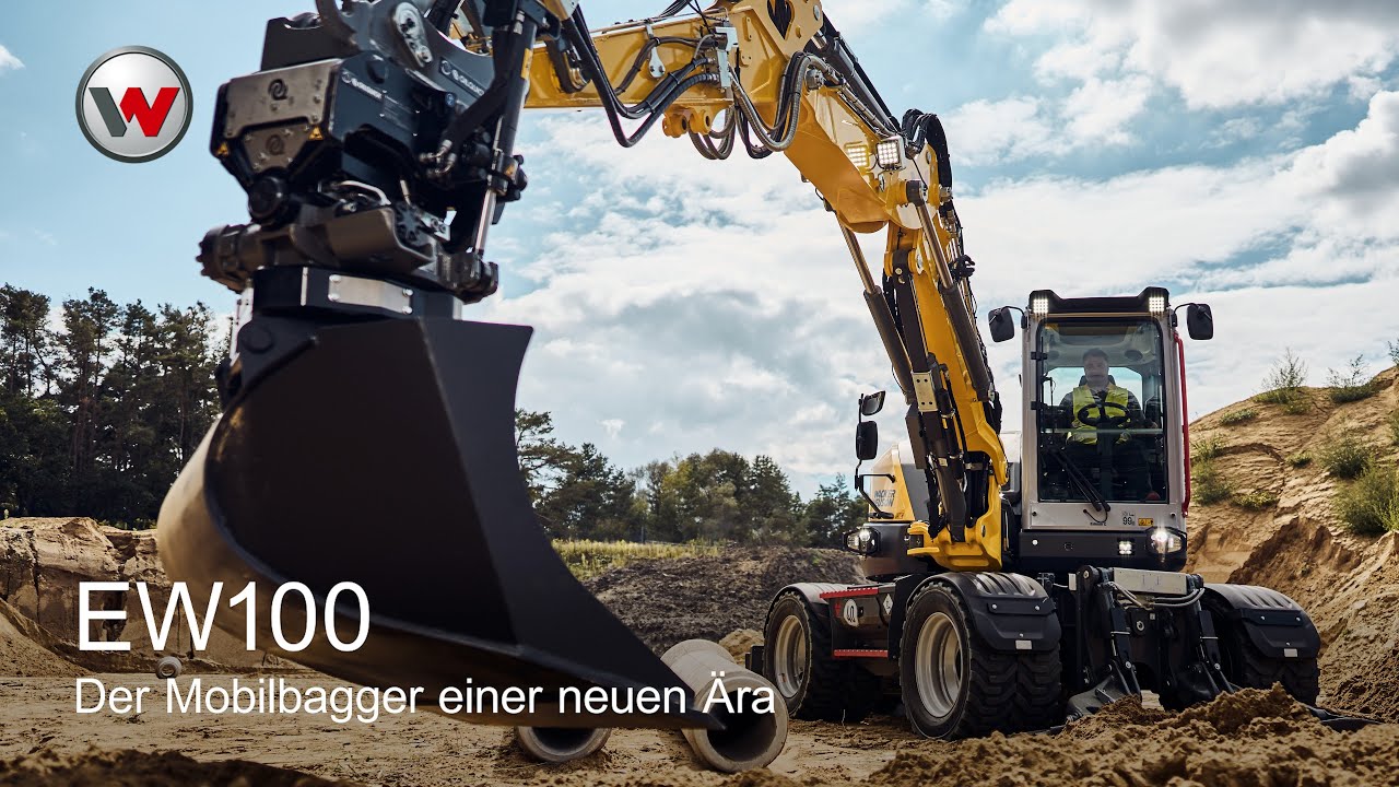 EW100 &ndash; der Mobilbagger einer neuen &Auml;ra