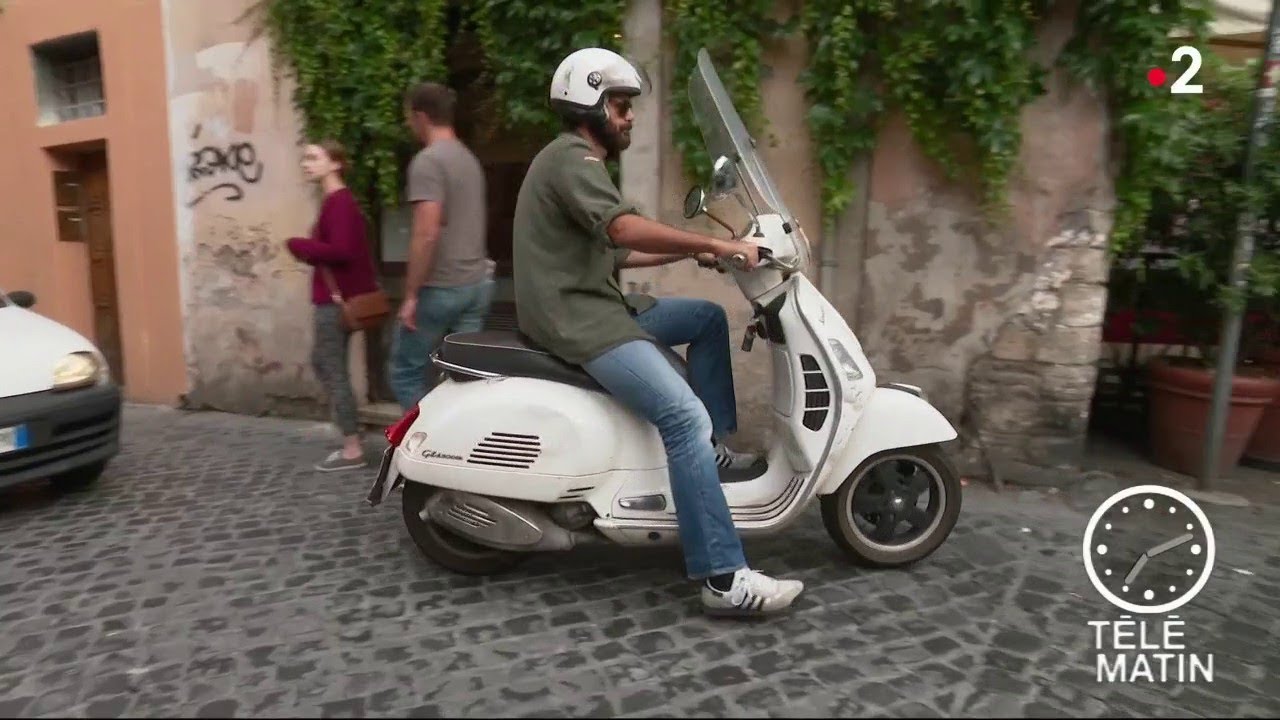Sans frontières - Rome : la Vespa fête ses 70 ans