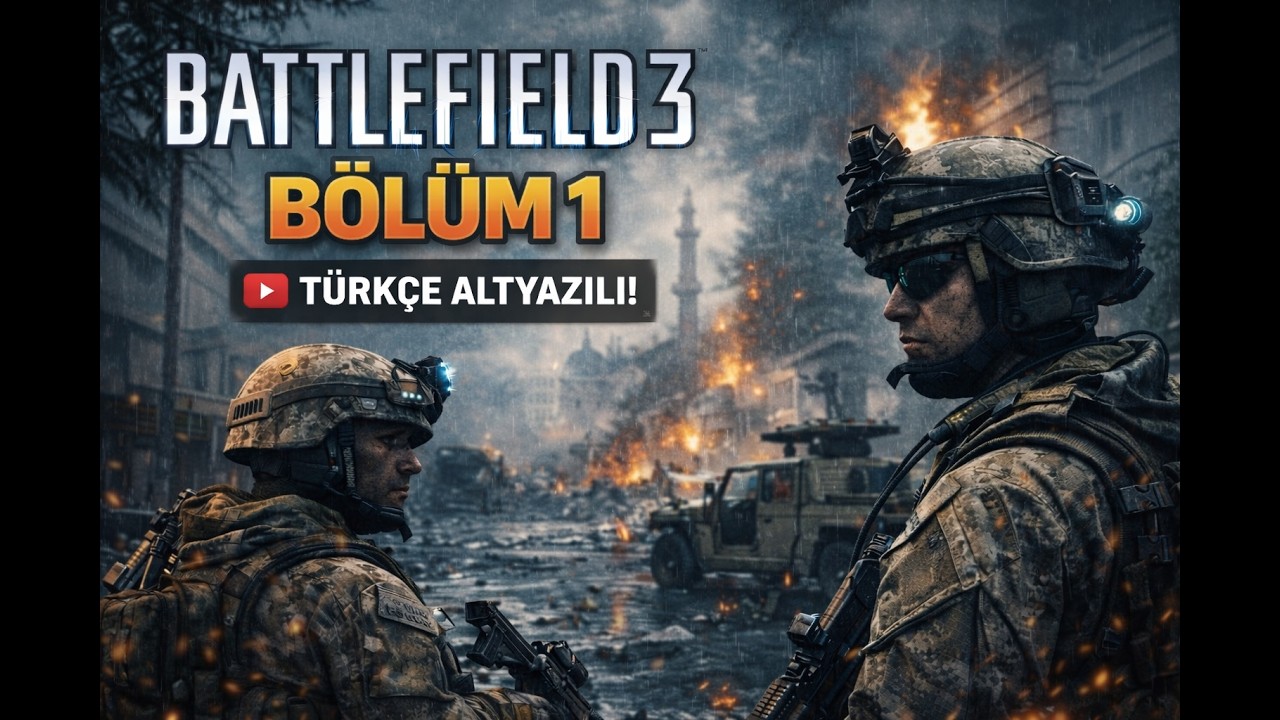 Battlefield 3 başlasın.. 1.bölüm
