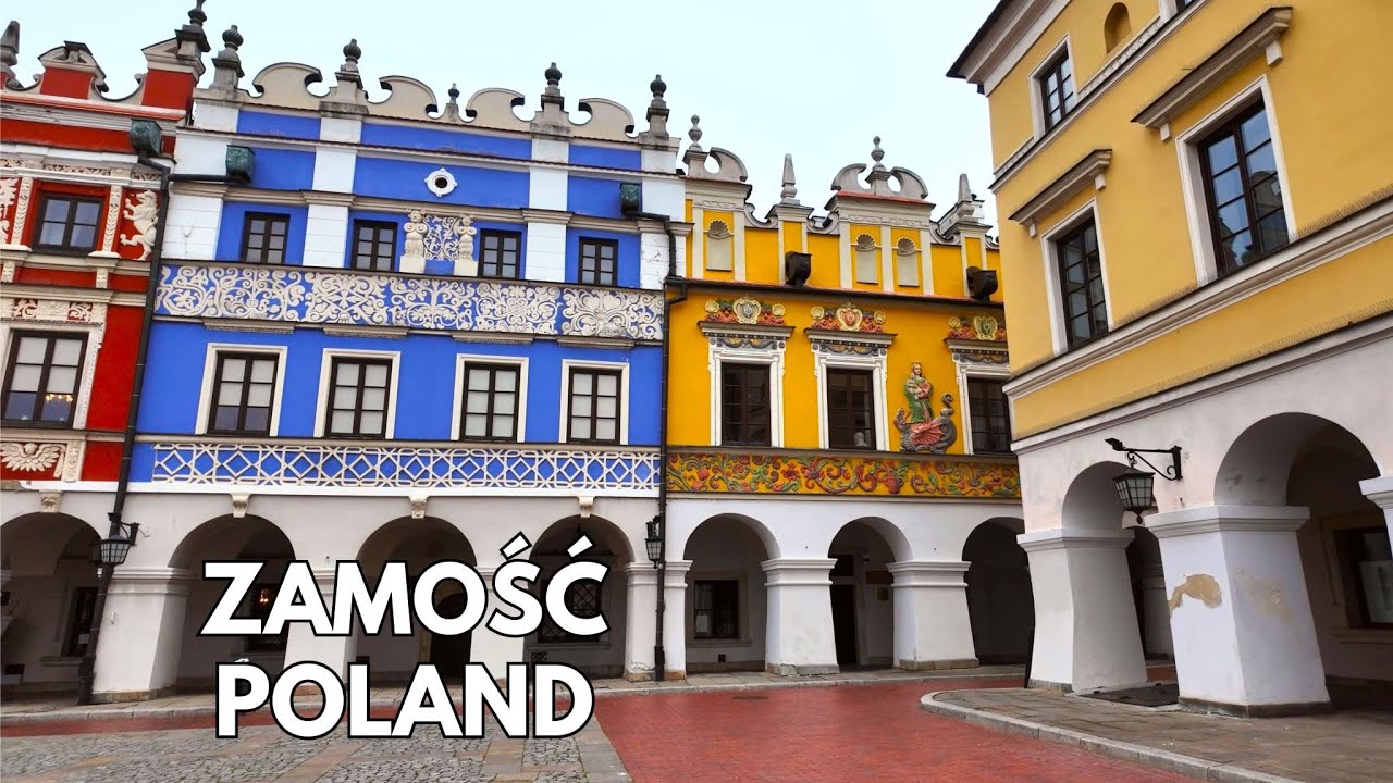 Walking in Zamość, Poland - Poland's Renaissance City