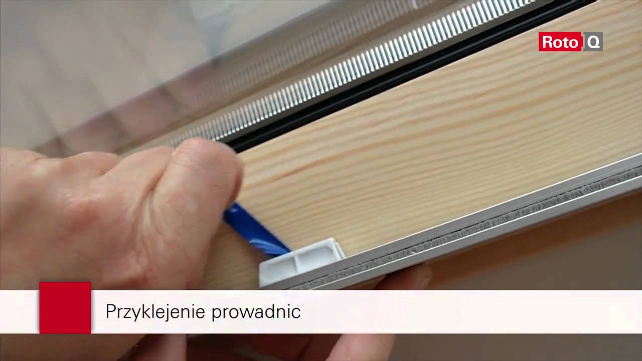 Montaż rolety zaciemniającej ZRV Roto