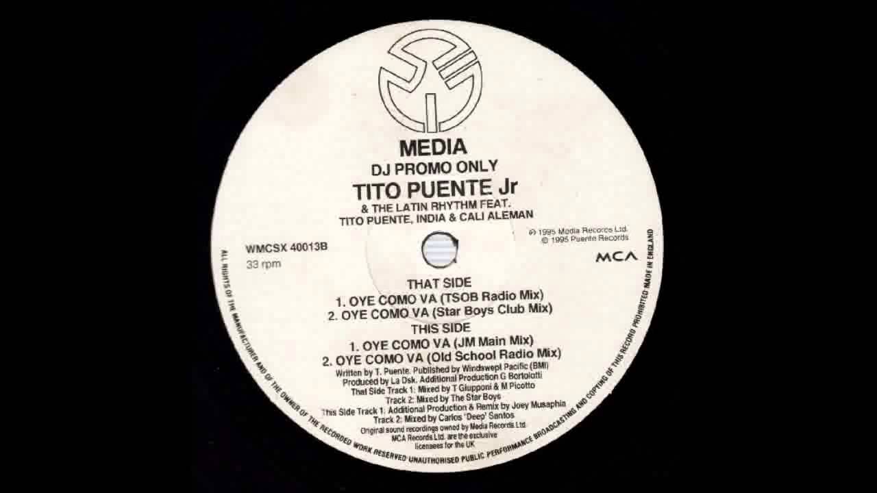 (1995) Tito Puente Jr. & The Latin Rhythm feat. India - Oye Como Va [Joey Musaphia Main RMX]