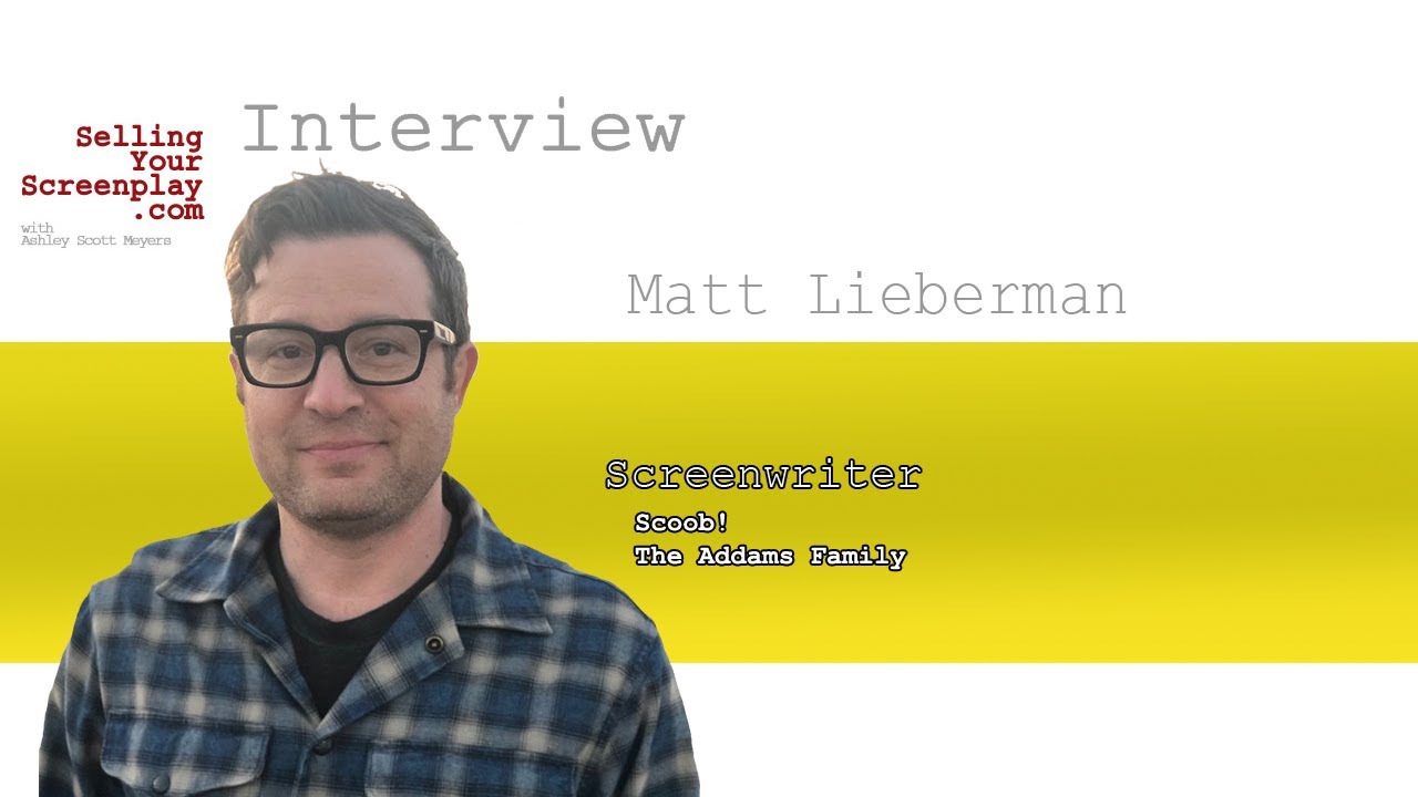 SYS 336 With Scoob! (2020) Writer Matt Lieberman