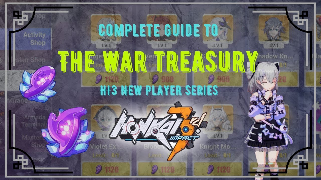 Complete Guide to the War Treasury: HI3 New Player Series