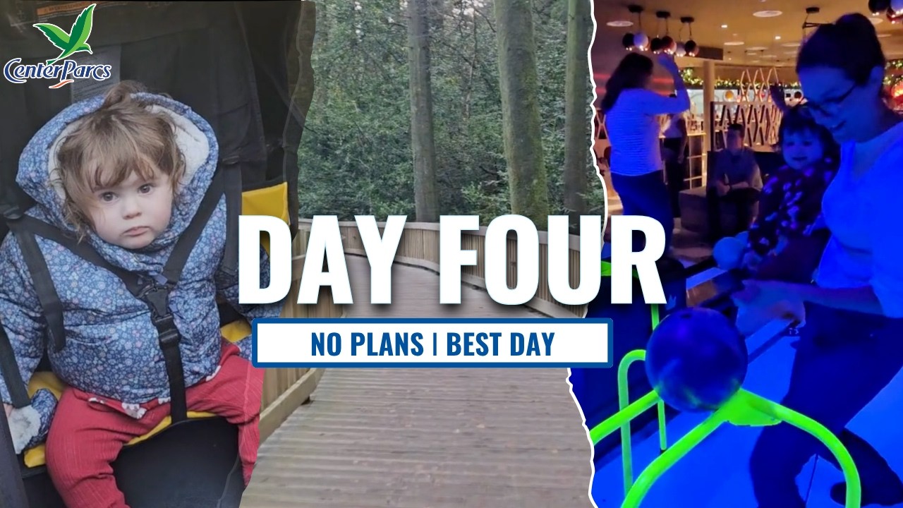 The BEST moments CAN'T be Booked! | Center Parcs Day Four