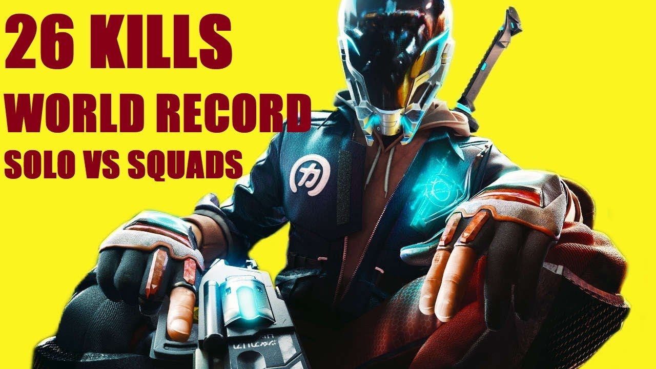 Solo vs Squads *26 KILLS WORLD RECORD* HYPERSCAPE FULL GAME