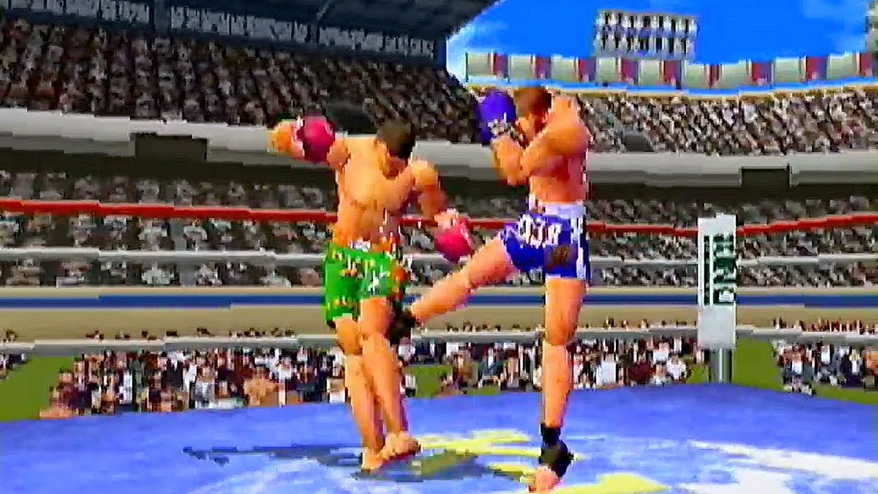 Fighting Illusion K-1 Grand Prix Shou (1997) Yamato Playthrough / SEGA Saturn / iPlaySEGA