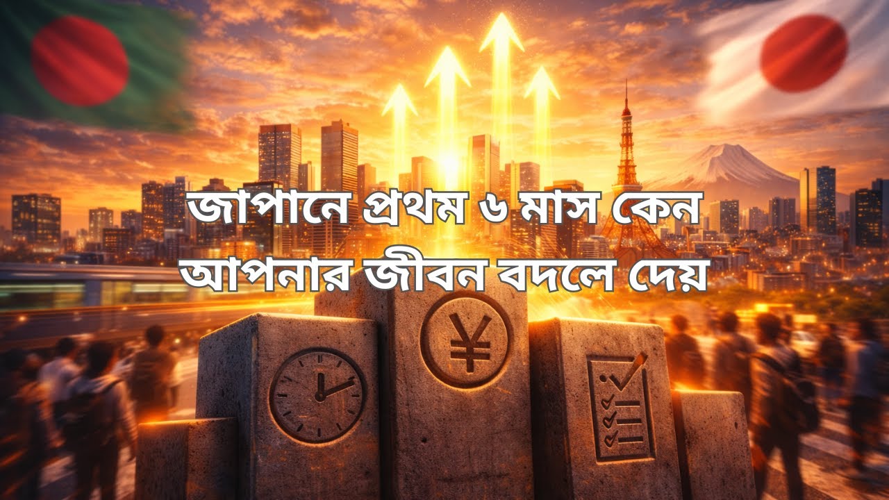 জাপানে প্রথম ৬ মাস কেন আপনার জীবন বদলে দেয়