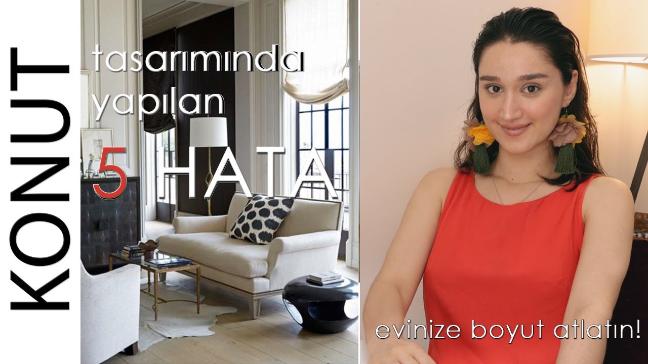KONUT TASARIMINDA YAPILAN HATALAR (konut tasarımı, i&ccedil;mimari proje, dekorasyon &ouml;nerileri)