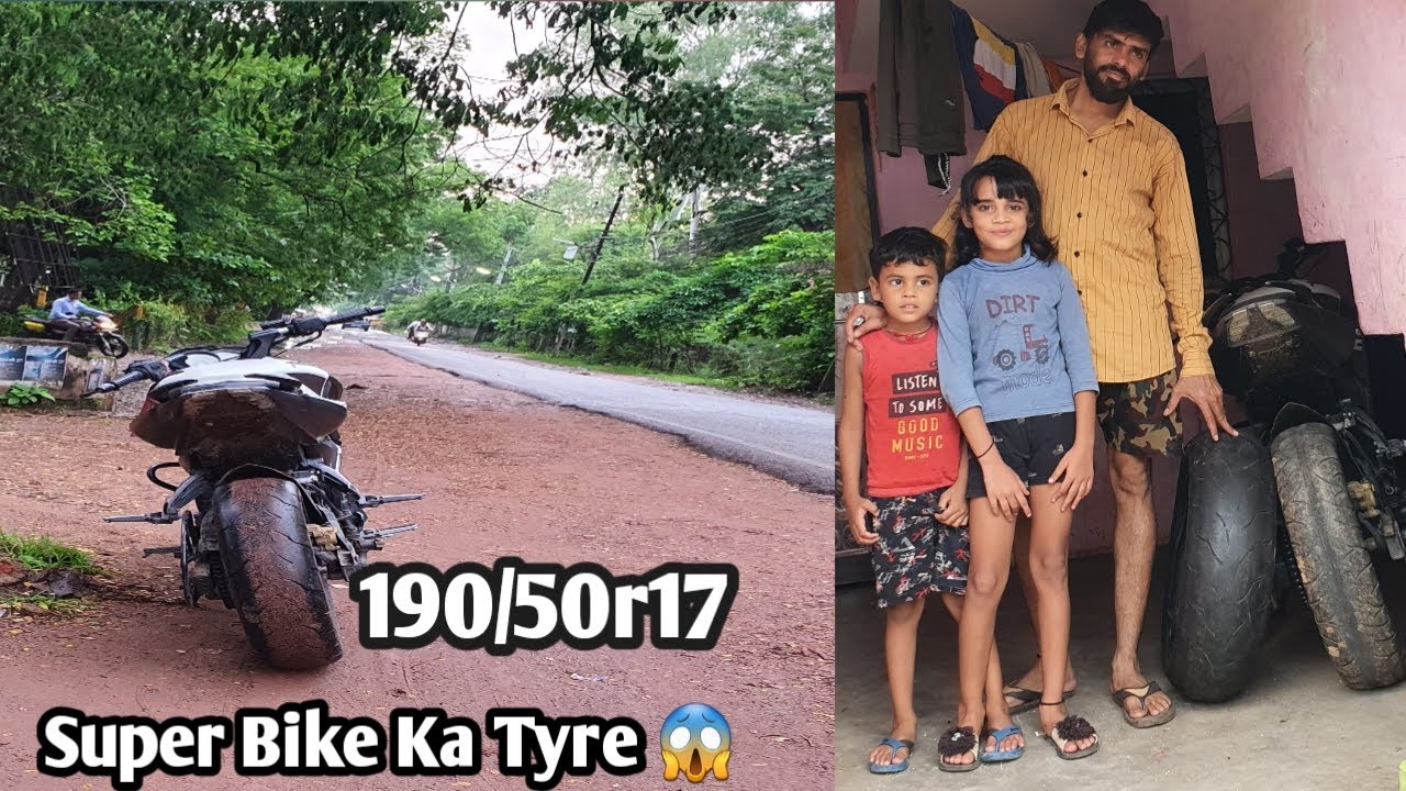 Pulsar ns 200 | Me Super Bike Ka Tyre | 190/50r17