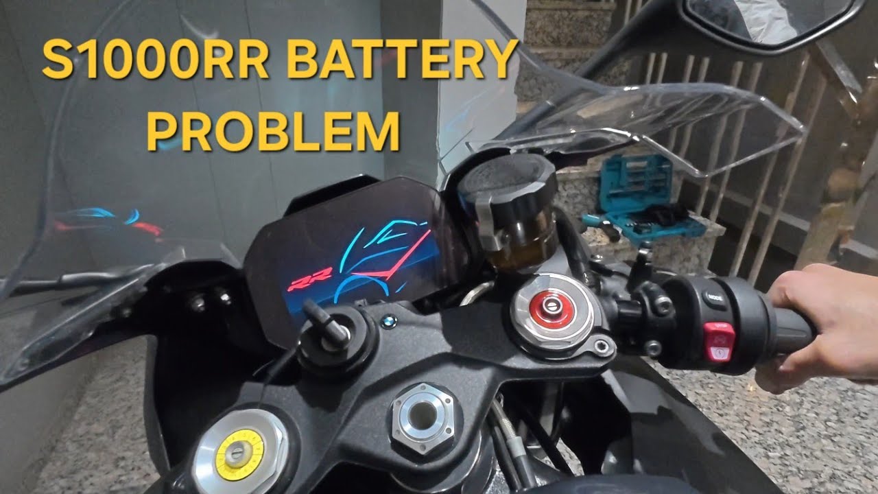 S1000rr battery problem!