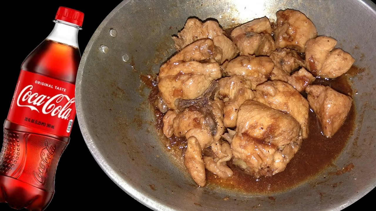 How To Cook CHICKEN ADOBO WITH COKE | Coca Cola Chicken Recipe - Lutong Probinsya - TOP Recipe