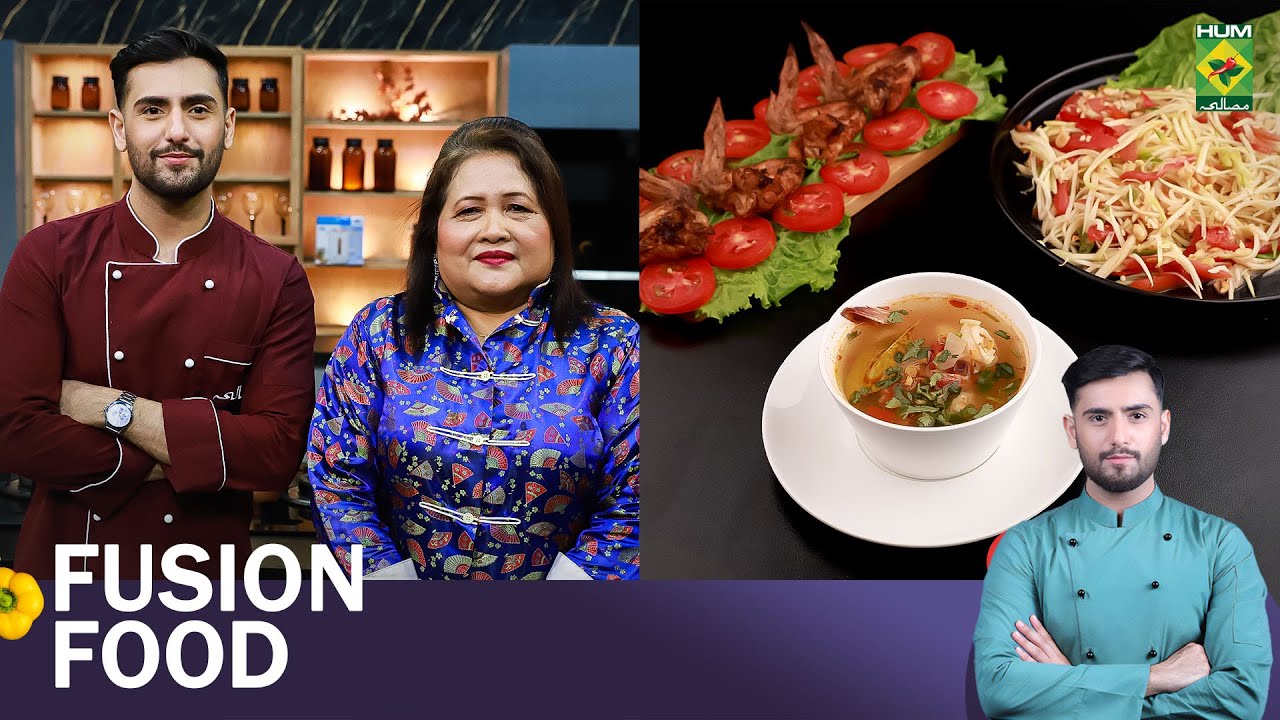 Tom Yam Soup, Papaya Salad & Fried Wings | Thai Food | Fusion Food | Chef Saad | 4 NOV 24 | MasalaTV