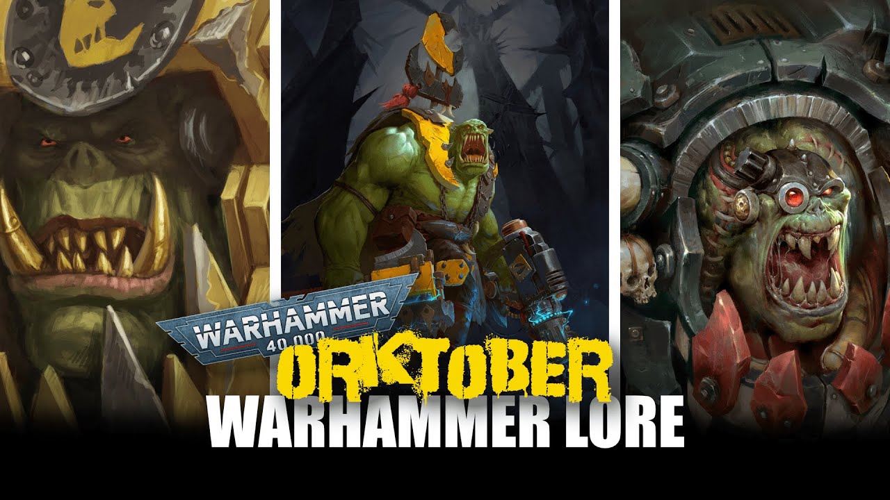 2 Stunden Warhammer 40K Ork Lore! | Lore  auf Deutsch | ORKtober 2024 Zusammenfassung