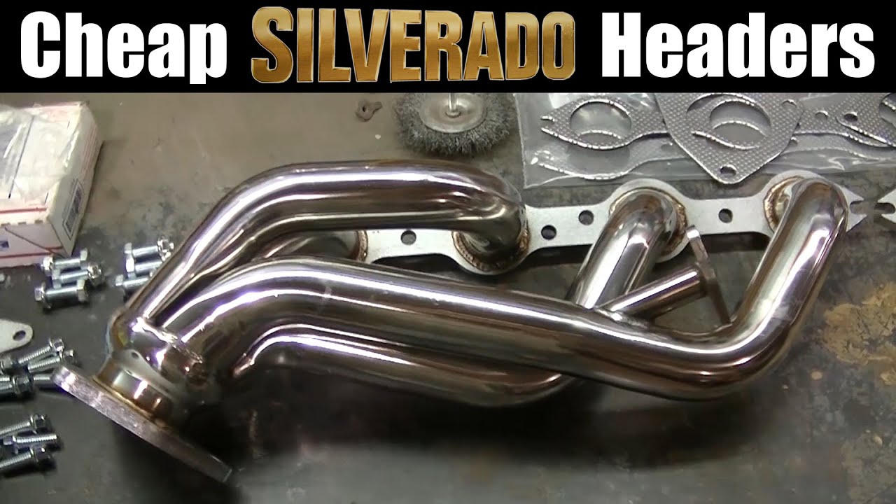 Silverado 2500HD 6.0 Header Install Polished Stainless с Ebay