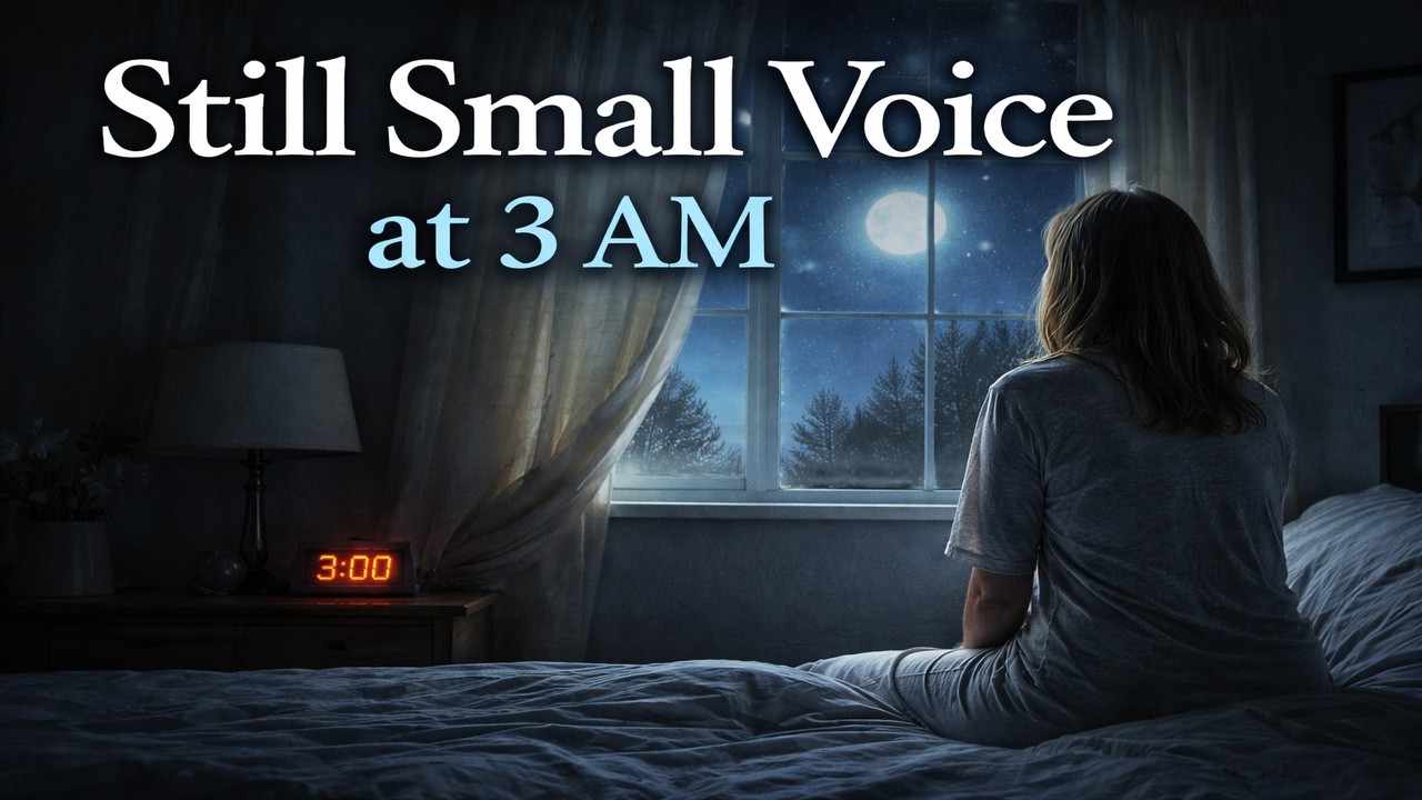 Still Small Voice @ 3Am/ When you're awakened but a Spirit of God