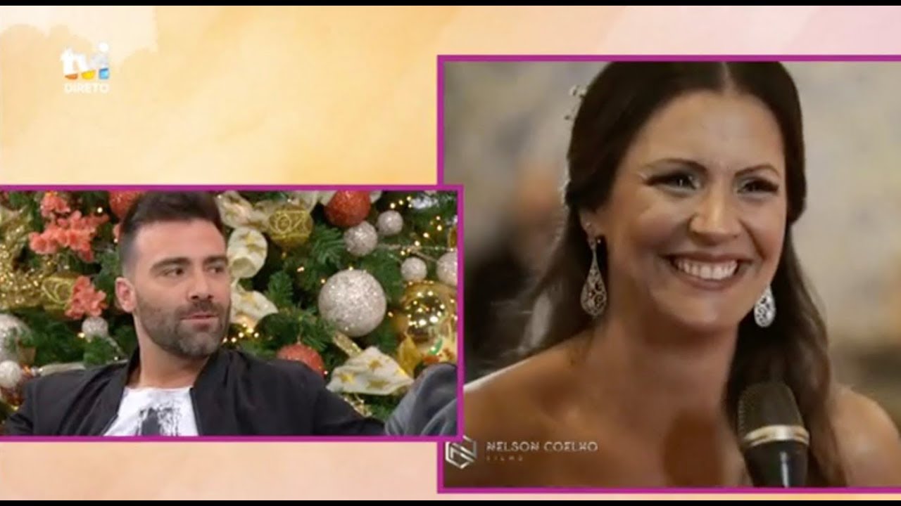 A surpresa de Sérgio Rosado para a mulher no dia de casamento