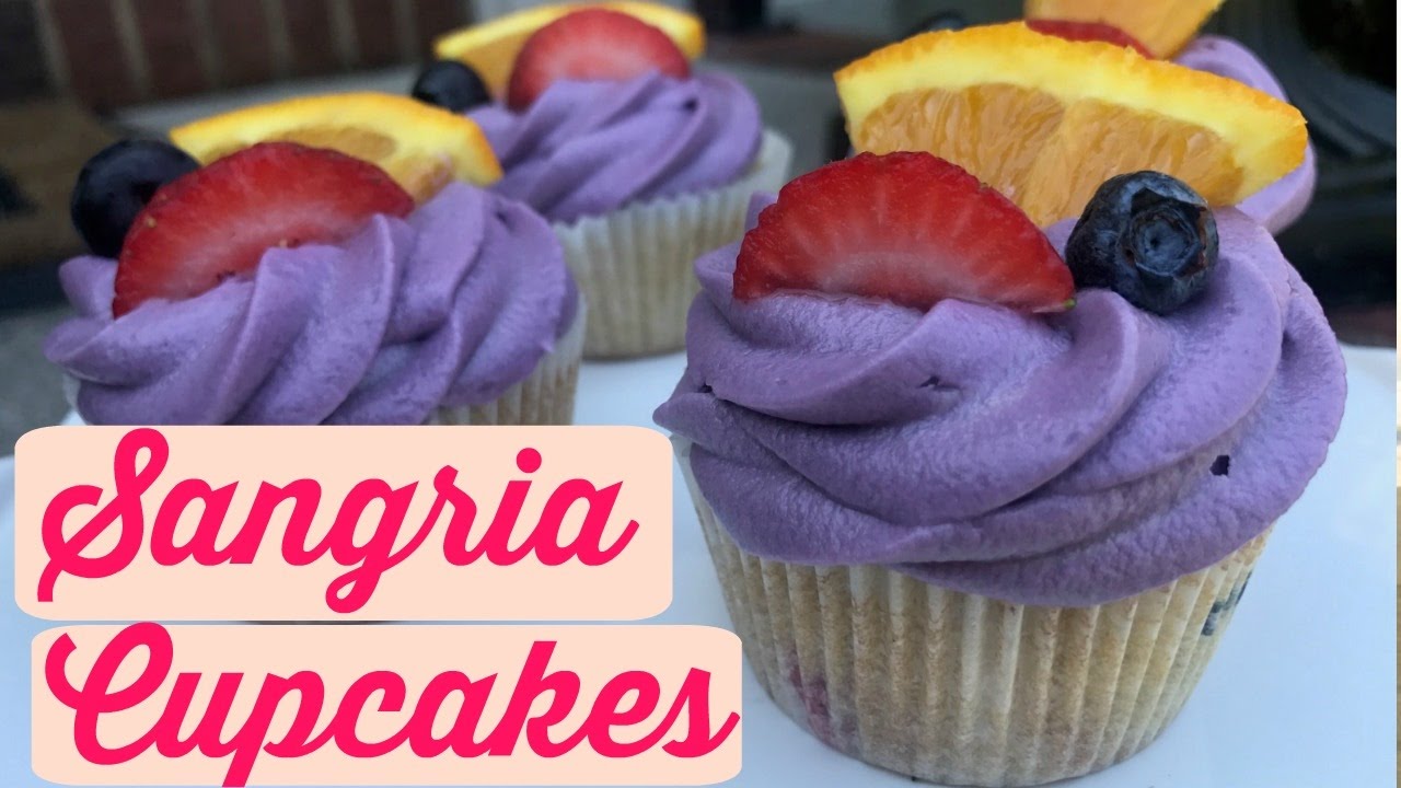 SANGRIA CUPCAKES