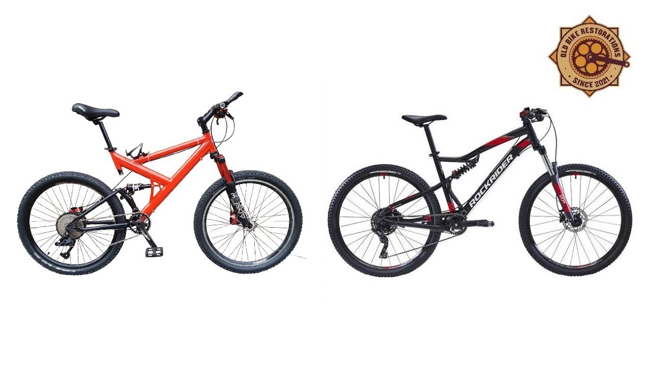 Cz. 6 Full Suspension bike restoration + upgrade / test roweru + porównanie z RockRider ST 530 S