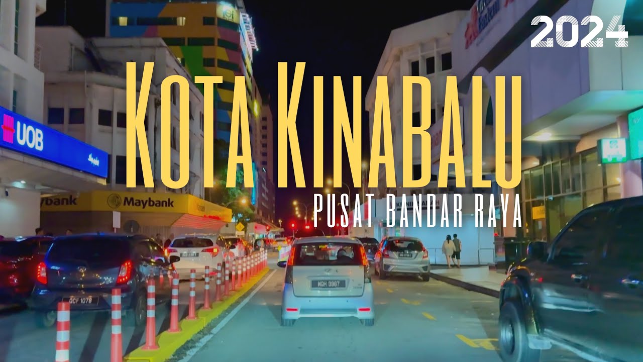 #jalan_b24 | Santai Ronda di Pusat Bandar Kota Kinabalu, Sabah, Malaysia