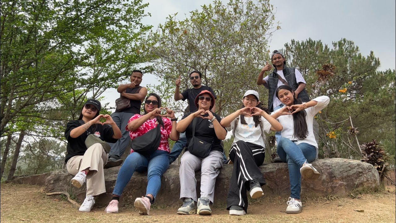 Meghalaya road trip with Bethel&rsquo;s youth #meghalaya #hillstationvlog #enjoying 