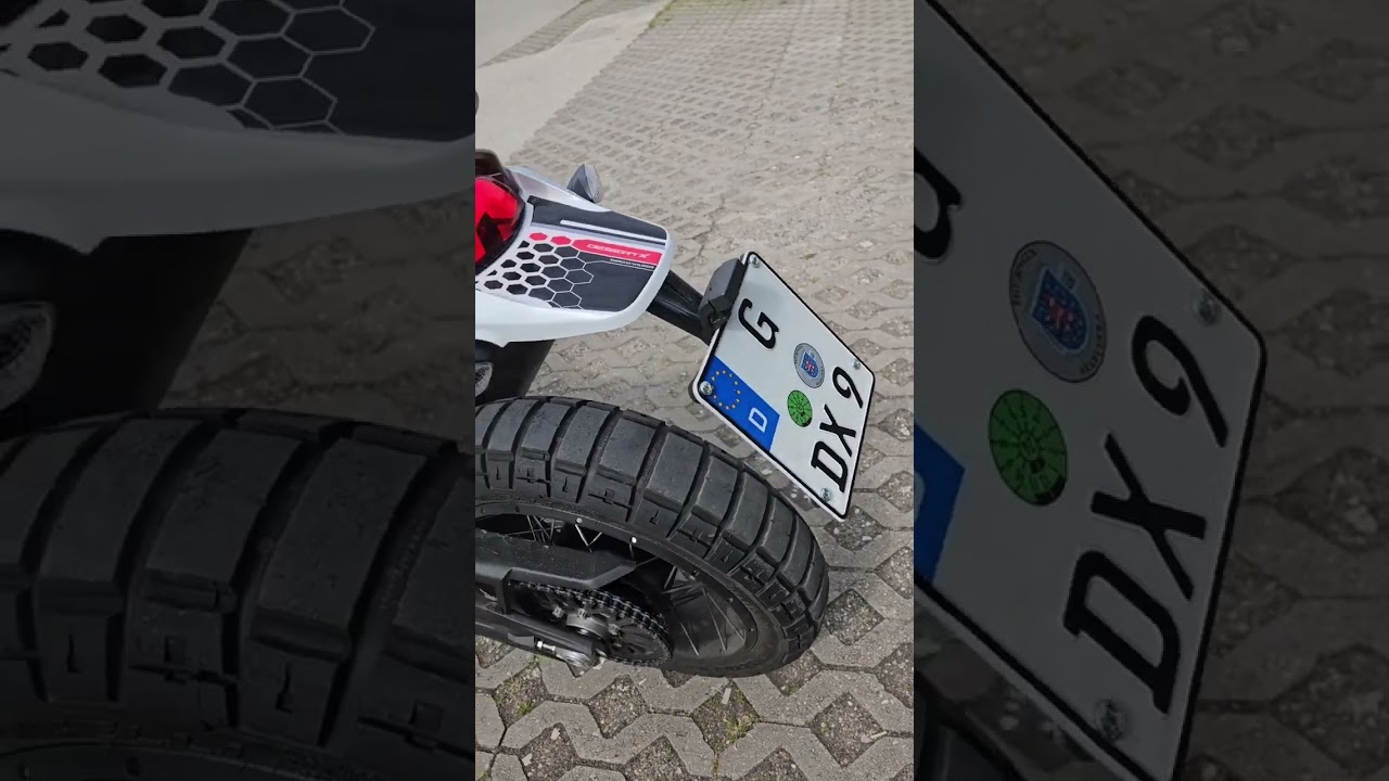 Ducati Desert X Original vs Termignoni Exhaust