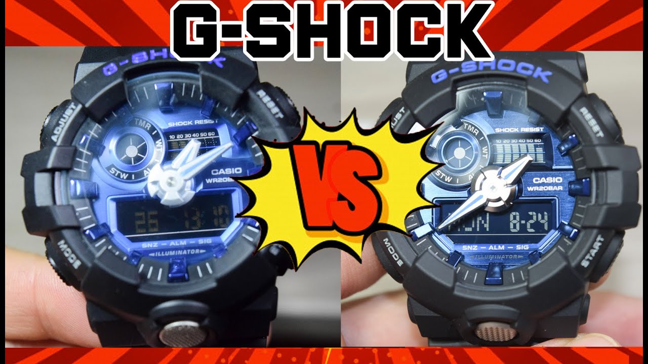 GA700 GA710 1a2 G Shock Replica Vs Original
