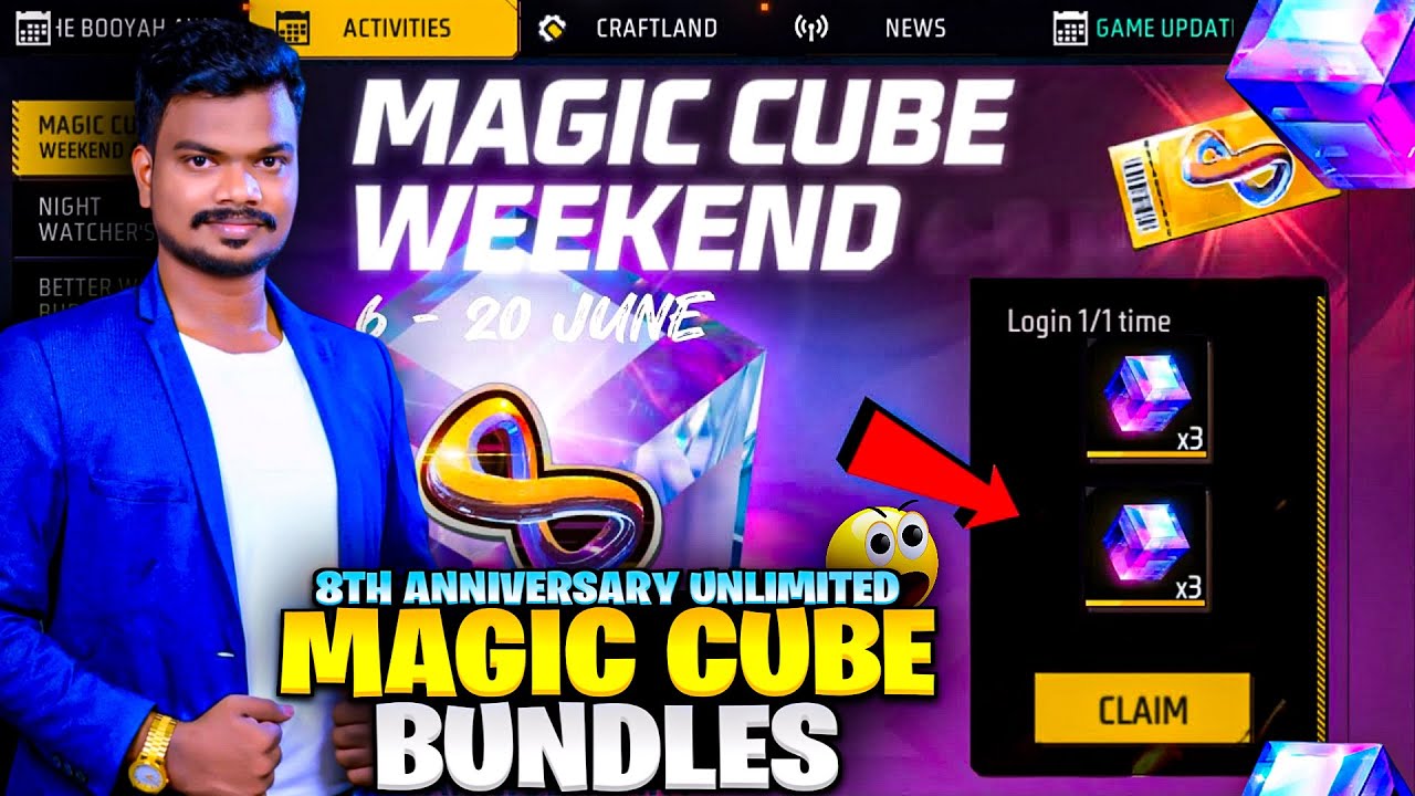 💥இதுவும் ஒரு விதமான🤲|| How To Get Unlimited Magic Cube Fragment In Free Fire🥳| How To Get Magic Cube