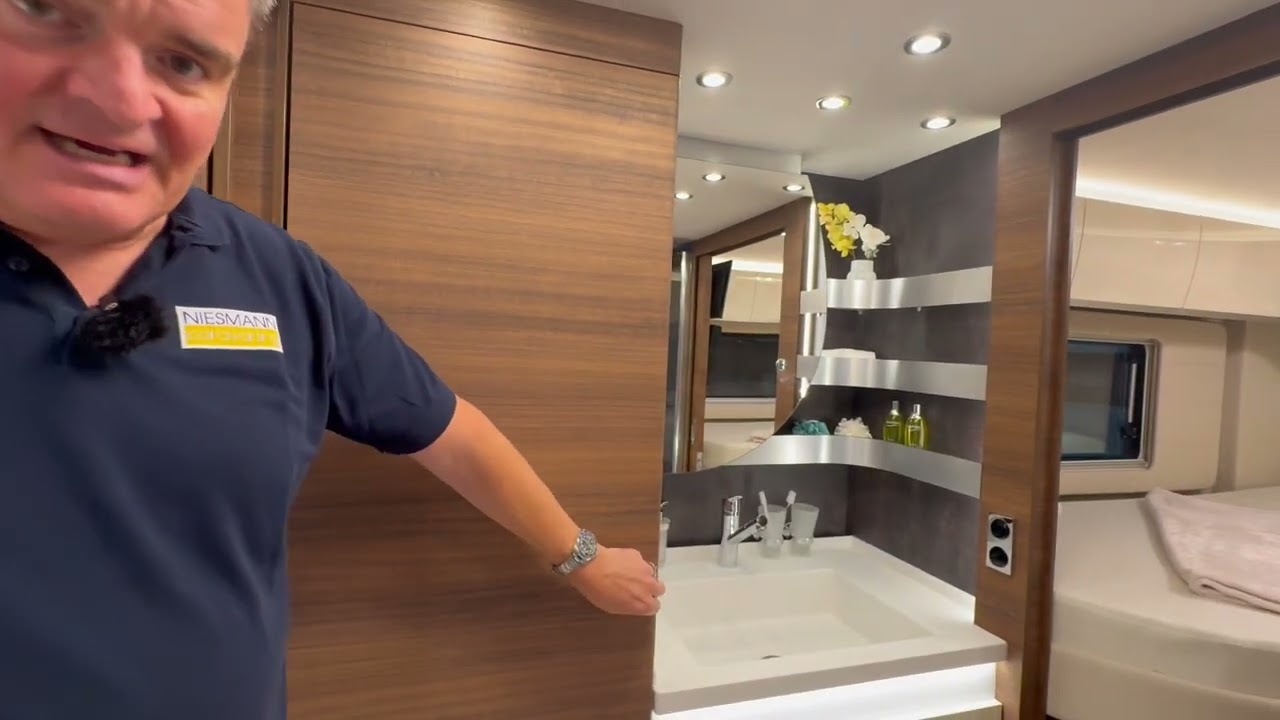 Der Concorde Stand auf dem Caravan Salon Düsseldorf 2025 - präsentiert von Niesmann Caravaning