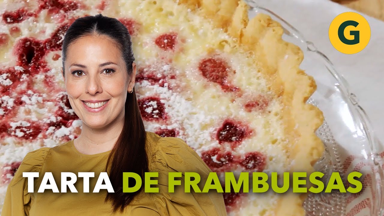 TARTA de FRAMBUESAS 🥧 de la mano de Estefanía Colombo | El Gourmet