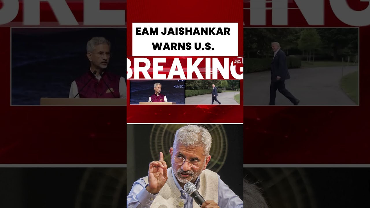 S. Jaishankar's 'Red Line' Warning To U.S. On Trade; Won't Compromise Core Interests | India Today
