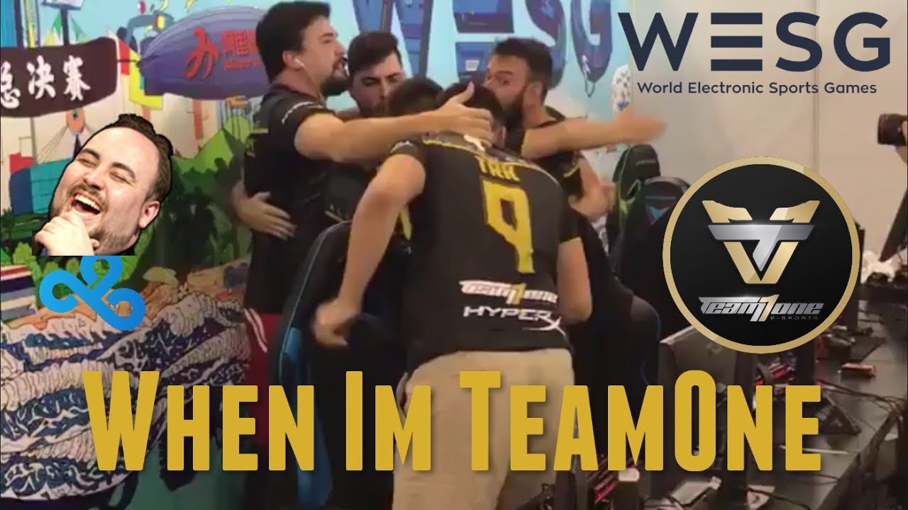 When I'm TeamOne (WESG 2017 CSGO TeamOne vs Cloud9)