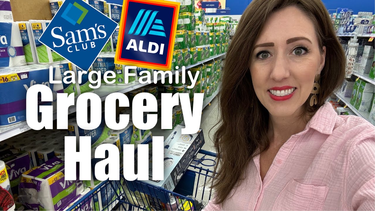 Большая семья за продуктами || Sam’s Club, Aldi и многое другое!!