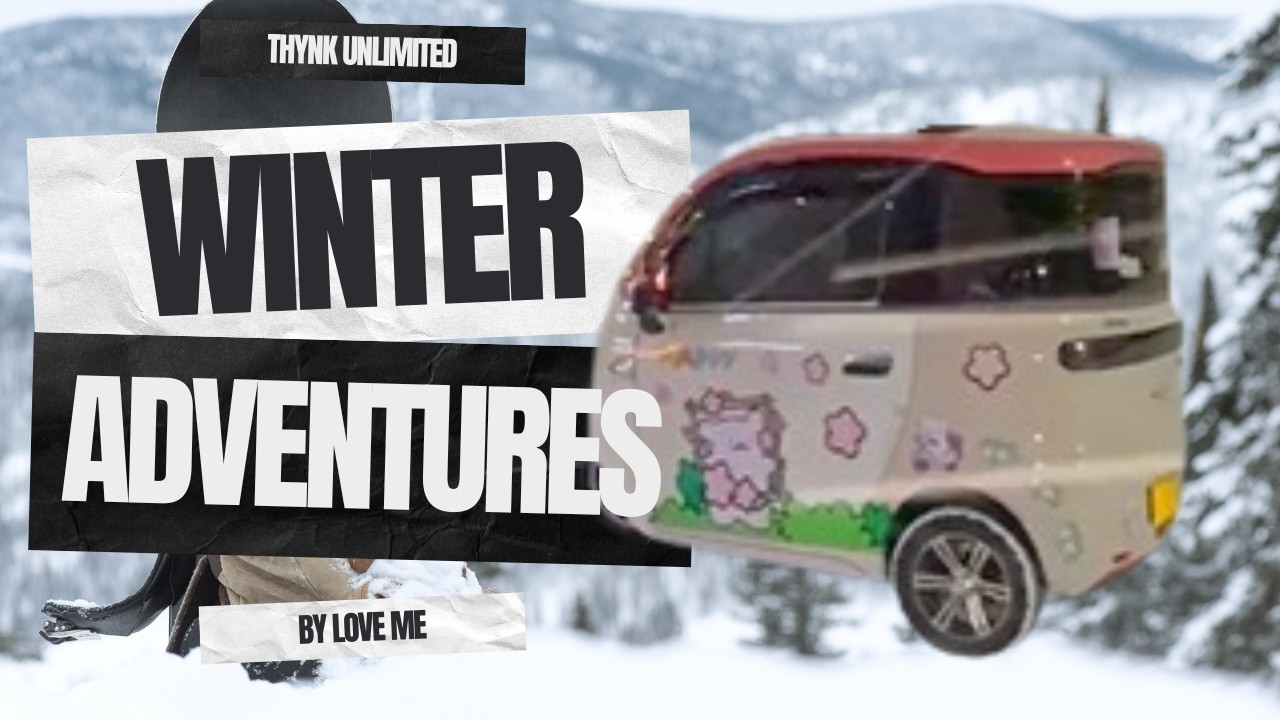 Cozy Winter Escape: Eating & Watching TV Shows Alone in My Tiny Car #minicar #vlog #minivan