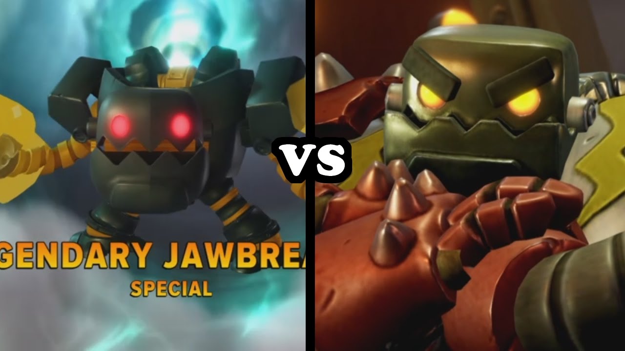 Skylanders Imaginators - Jawbreaker VS Bad Bouncer - SAME FACE