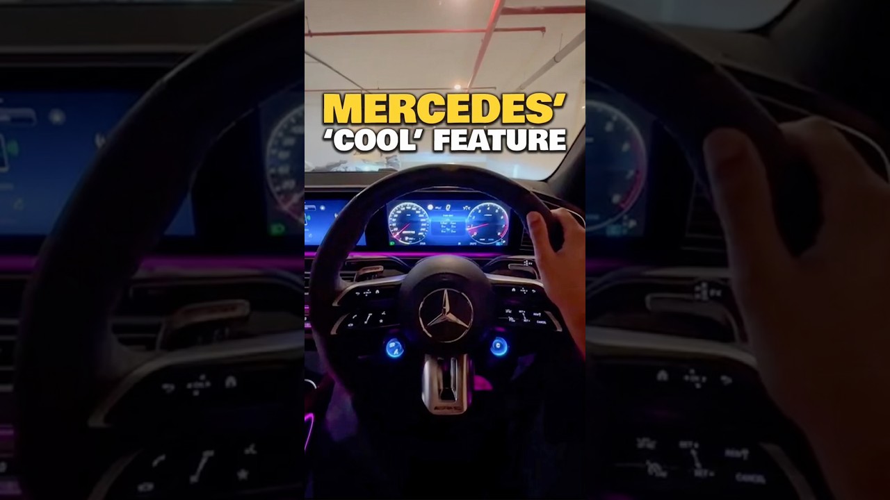 What&rsquo;s your favourite &lsquo;hidden&rsquo; feature on a German car? #PowerDrift #MercedesBenz #Mercedes