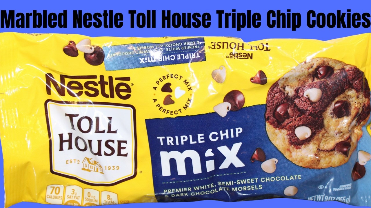 Marbled Nestle Toll House Triple Chip Cookies: Nestle Toll House Triple Chip Mix