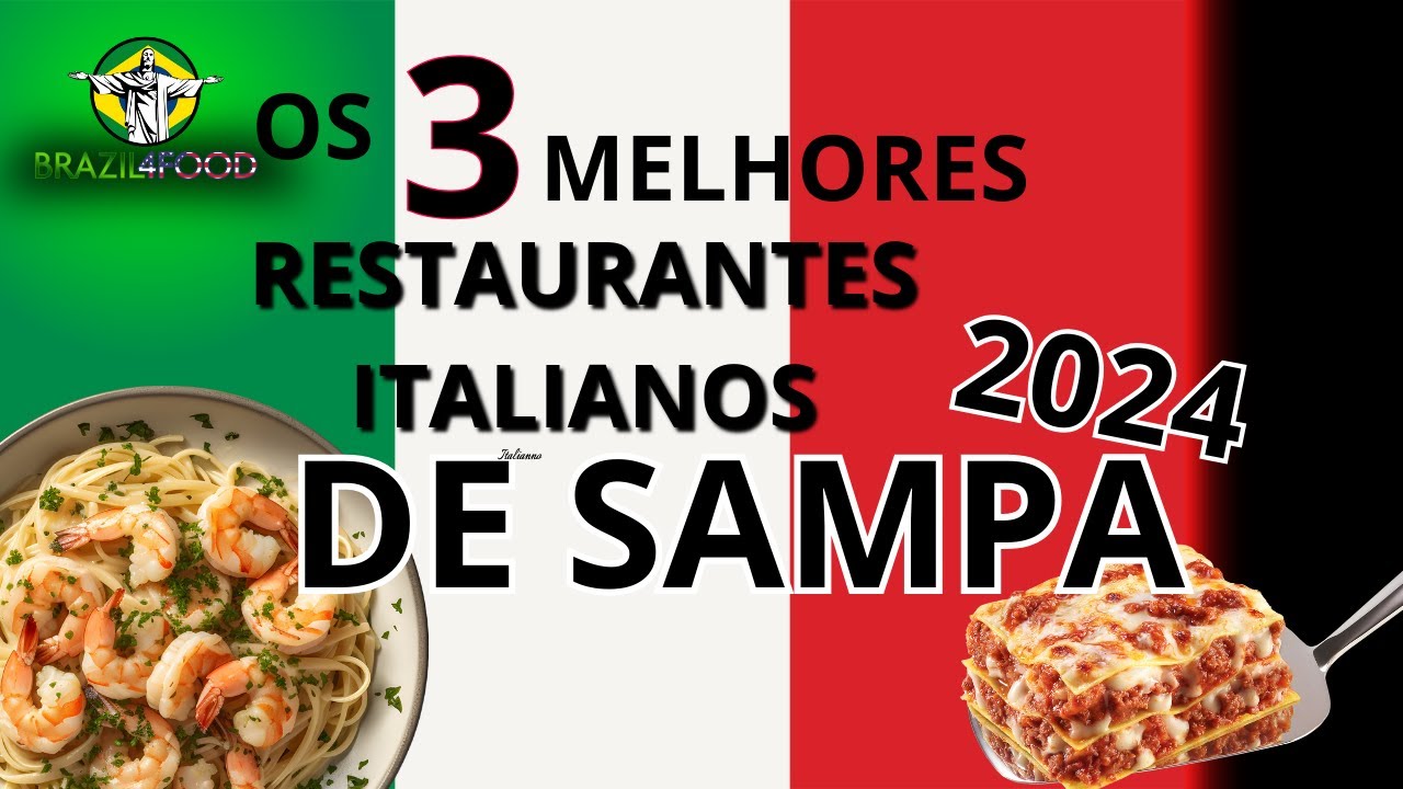 Os 3 melhores Restaurantes Italianos de São Paulo. #sampa #italianos #restaurantes