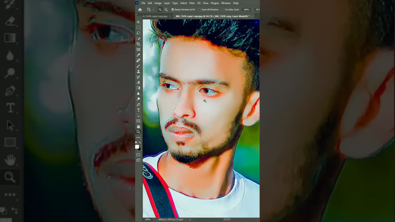 photoshop photo editing #ibrahimeditor5 #dancehall #photoshop #picsart #short #lightroonm #bangla