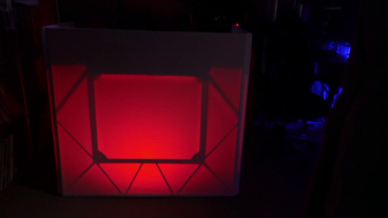 Scrim For ADJ Pro Event Table - Lighting & Video Projection Ideas