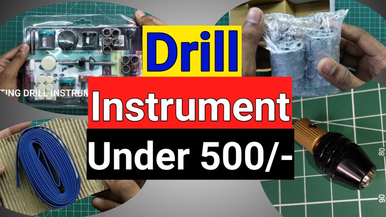 Drill Machine Under 500/- | Unboxing Drill Instrument | TECH MAKE