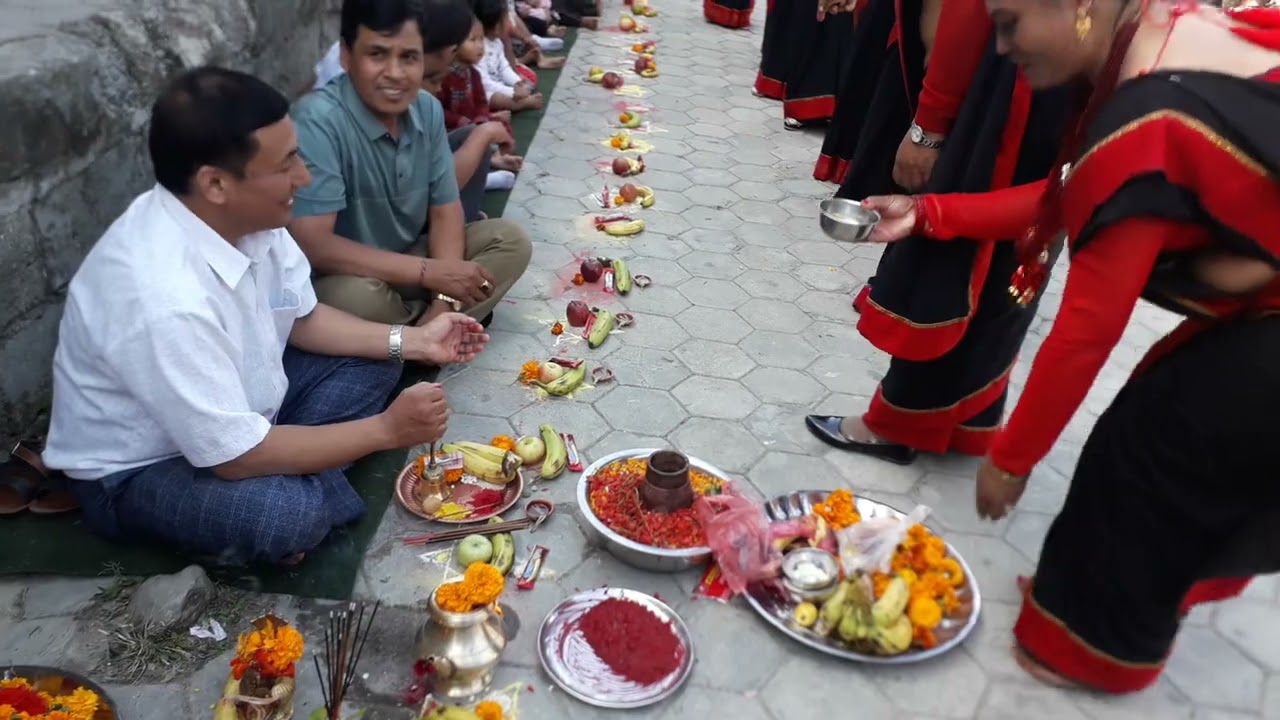 म्ह : पुजा विशेष @ Manoram premises !