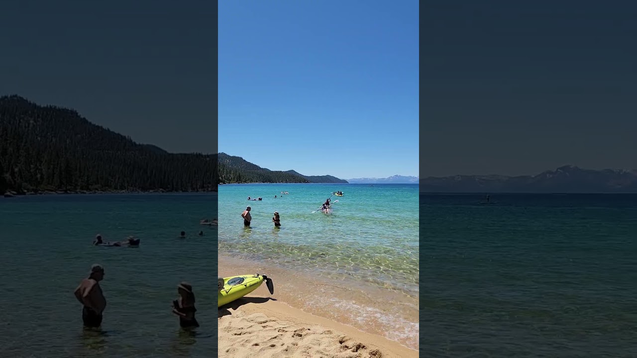 Sand Harbor Beach at Lake Tahoe