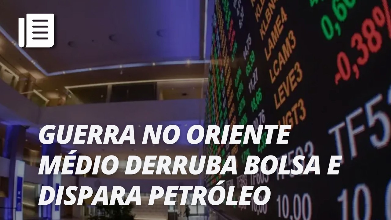 Mercado reage com força a conflito entre EUA e Irã e petróleo dispara