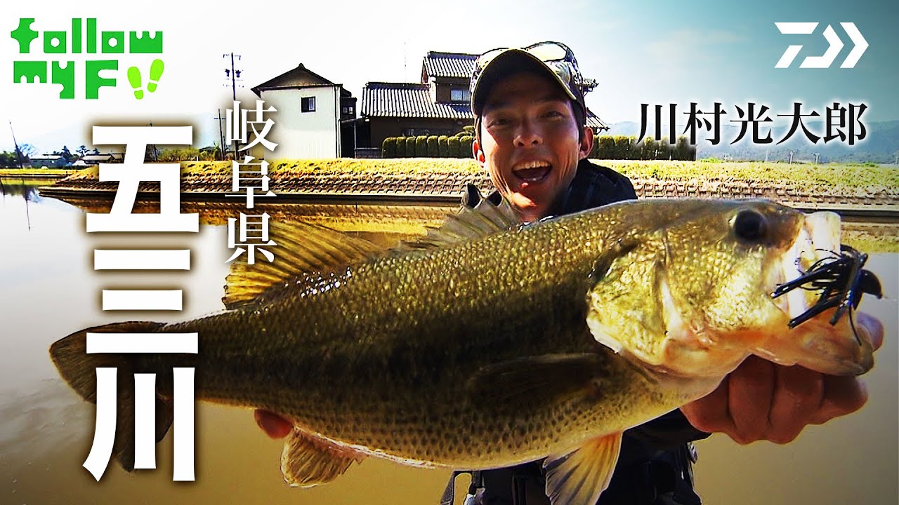DAIWA×Bottomup 川村光大郎 Follow my F!! 【岐阜県 五三川】｜Ultimate BASS by DAIWA Vol.264