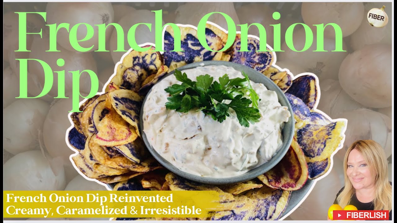 The French Onion Dip I Make When I Want Flavor Without Guilt🧅