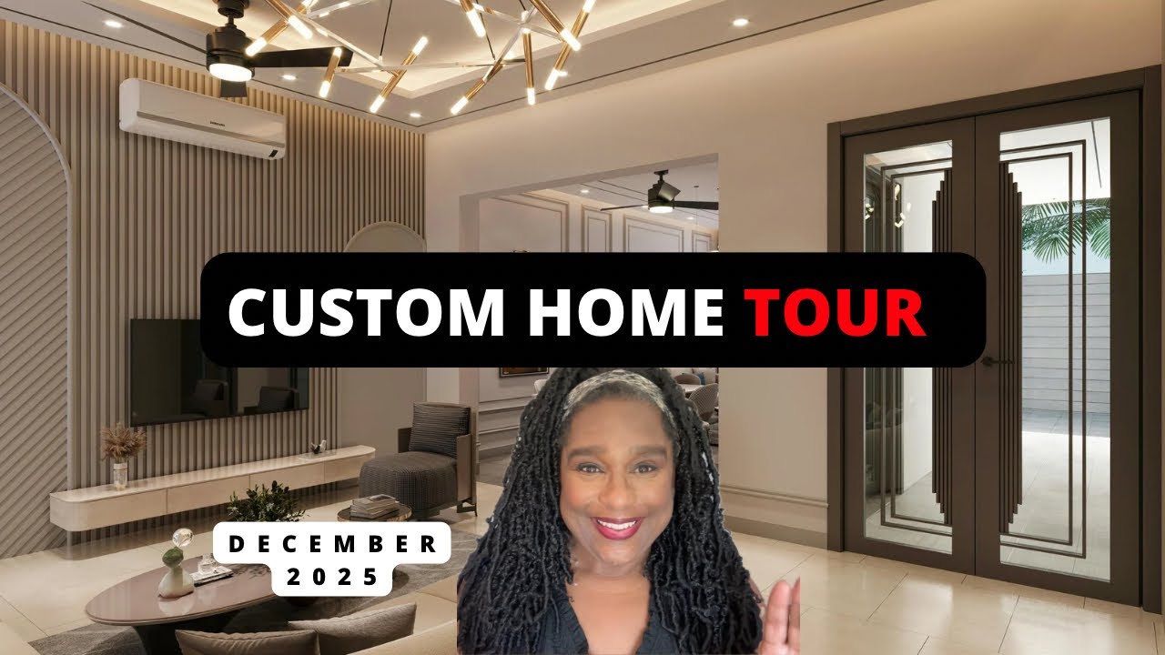 LIVE New home| custom home tour