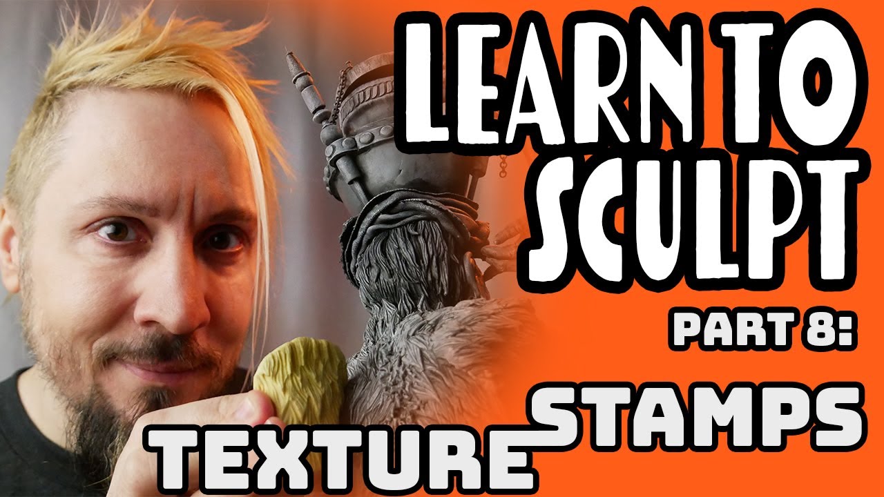 Sculpey 101, урок 8: Учебник по созданию текстурных штампов из полимерной глины и резины