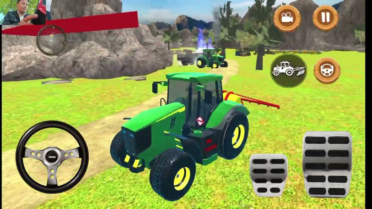 India farmer Game tractor 2026 New In farm corn - Us Tractor farming Game Ep34