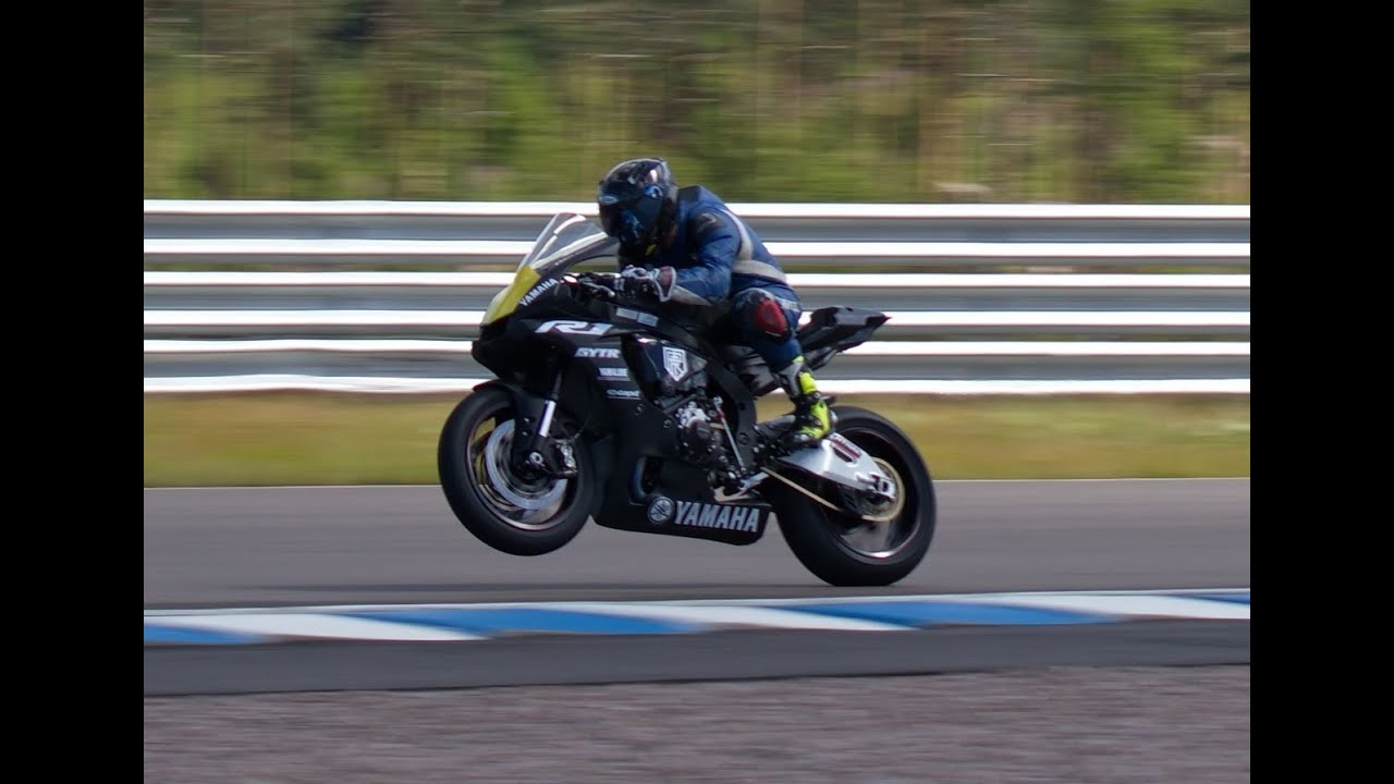 The Fastest Motorcycle Laps Around Kymiring on Youtube?